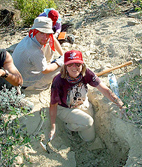 Students in a course taught by geoscientist Gerta Keller take a field trip to Mexico