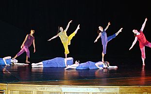 Dance on Richardson Auditorium stage