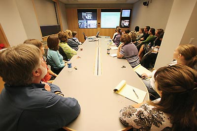 Photo of: teleconference