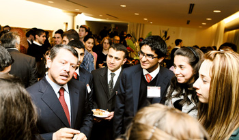 photograph of King Abdullah II of Jordan