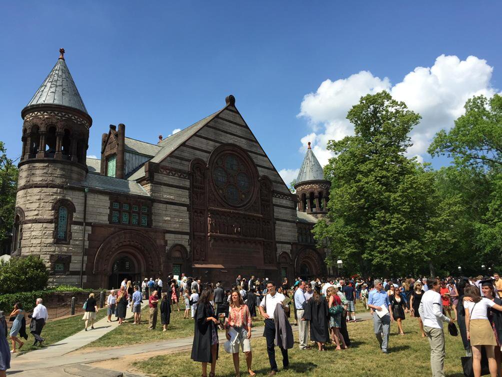 Now to catch up with family and friends. Congrats #Princeton15! http://t.co/npQY92OCQt