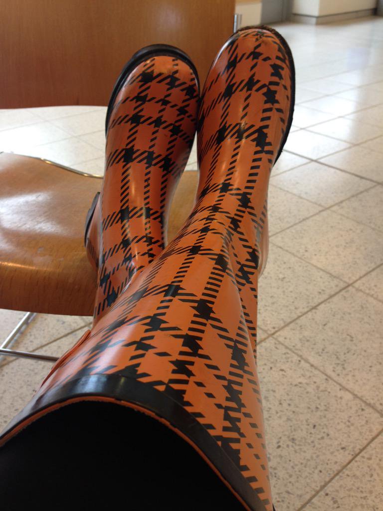 The only appropriate footwear for a rainy Class Day. (Thanks @PrincetonUBand!) #Princeton15 http://t.co/GF3MZQhHSd